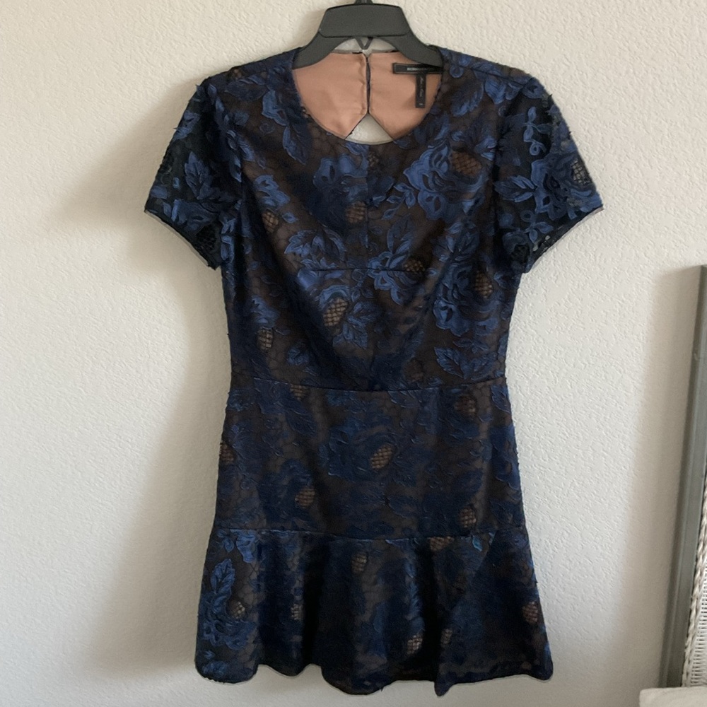 BCBG Maxazria Marissa Open Back Dress- Size 8